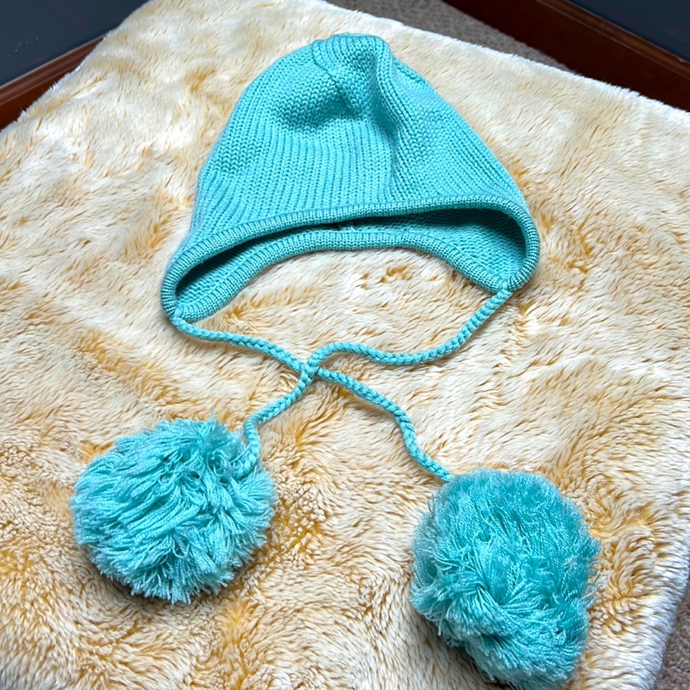J.CREW | Fun wool hat with pom-poms!